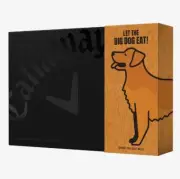 [CALLAWAY] Chrome Tour Let the Big Dog Eet - Golden Retriever golf ball 12 pcs