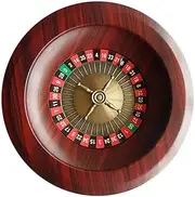 12 inch Table Game Sweepstakes Roulette, Russian Casino-Class Luxury Wooden Betting Wheel, Desktop Props, Game Night Essential