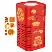 Electric Firework Bubble Machine 12 Holes Firework Shape Festive Bubble Blower
