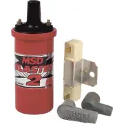 8203 MSD Ignition Coil for F250 Truck F350 Country Econoline Van E300 E200 Ford (for: Ford)