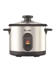 [Breville] The Set and Serve Rice Cooker BRC310BSS