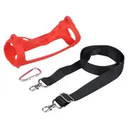 Portable Silicone Case with Shoulder Strap for Jbl Flip 6 Speaker