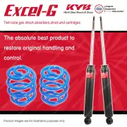Rear KYB EXCEL-G Shock Absorbers + Sport Low Coil Springs for MAZDA CX-7 ER