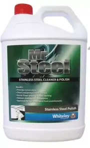 Whiteley Mr Steel 5lt - Stainless Steel Cleaner And Polish