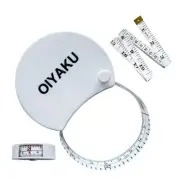 Tape Measure Body Measurement Tape Tailor's Ruler Window Reading Lock Pin But...
