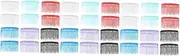 minkissy 3sets Hair Styling Comb Classic Hair Comb for Women for Twist 12pcs*3 Random Color