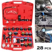 Radiator Pressure Tester Coolant Vacuum Refill Automotive Cooling System Leak Te