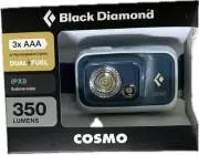 Black Diamond Cosmo 350 Headlamp creek blue , Waterproof, Battery Included
