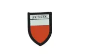 Patch printed embroidery travel souvenir shield city flag switzerland lausanne
