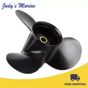 9.9 x 13 Outboard Propeller for Mercury Engines 25-30HP 10 Spline Tooth,RH