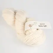Undyed Wool Yarn Bulky Chunky Merino Yarn for Dyeing - Raw White Wool - Bulky Light (1kg)