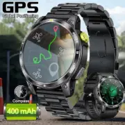 Outdoor Professional GPS Trajectory Smart Watch 1.5" HD Screen Waterproof