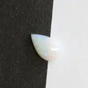 0.47ct 8x5 pear Australian opal natural solid white / light opal loose stone