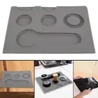 Espresso Tamping Mat Food Grade Silicone Coffee Tamp Mat Anti-Slip Coffee NutLJ