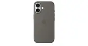 iPhone 16 Silicone Case with MagSafe — Stone Grey