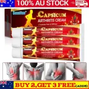 Capsicum Arthritis Cream Hot Rheumatoid Arthritis Joint Knee Pain Relief AU