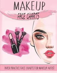 在飛比找誠品線上優惠-makeup face charts paper pract