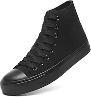 [ZGR] Womens Canvas Sneakers High Top Lace ups Casual Walking Shoes