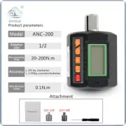 Digital Torque Wrench Tester 3-200N.m Meter Display Head Bike Car Repair Bicycle