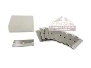 Blades 1.6" Snappy Scraper - 10 pcs Single Edge Blades Pack JBF
