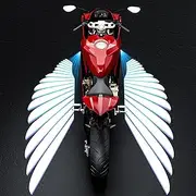 Car Door Light Projector - universsal Car Door Welcome Lights | Waterproof Angel Wing Door LED Projector Light | 2 LED Car Door Logo Light | Welcome Courtesy Shadow Lamp Fit for All Car Models