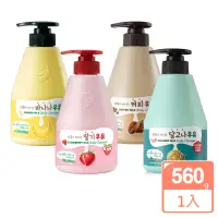 在飛比找momo購物網優惠-即期品【韓國 KWAILNARA】潤白沐浴乳560g(咖啡牛