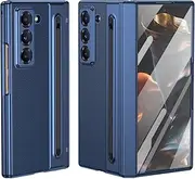 Protective Phone Case 2024 Case Compatible with Samsung Galaxy W25/Fold SE with Built-in New Compact S Pen Slot, Screen Protector Folding Series Protective Case W/Regular Stylus Full Cover