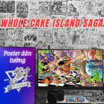 【套裝滿弧】海報動漫海賊王日本牆貼根據弧形全蛋糕島傳奇漫畫牆膠OP-09