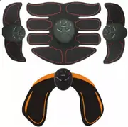 Electric Muscle Stimulator EMS Wireless Buttocks Hip Trainer Abdominal ABS Stimulator Fitness Body Slimming Massager