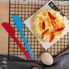 1Pcs Silicone Kitchen Baking Cake Cream Spatula Mixing Scraper Brush Butter _yk