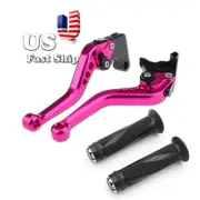 CNC Adjustable Long Brake Clutch Lever&Grip For SMAX 155/S-MAX 155 2015-2017