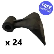 24 X FORGED STEEL HAMMER/MULCHING BLADE FOR TRACTOR FLAIL MOWER SLASHER/MULCHER