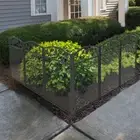 Foldable Dog Fence Flexi Panel Barrier Fencing Gate Run Pen Garden Folding Lawn