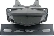 Motorcycle License Plate Holder LED Tail Light Fender Eliminator For HONDA CRF250L/M/Rally 2013-2016(Black)