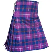 Scottish Handmade Traditional Glencoe Tartan Kilt For Men Custom Kilt
