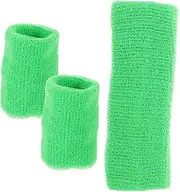 [ARTSEWPLY] Sweatband Wristband Hat Flask Circle Combination Wristbands Newborn Headband Vegetable Headband Glassware Spa Lid Tumblers Faux Men's Headband Juicing Log Polyester Orange
