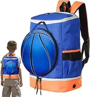 Sports Backpack for Boys - Football Backpack Storage Bag,Sports Backpack with Ball Compartment, Volleyball Backpack, Football Bag Large Capacity