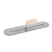MARSHALLTOWN Finishing Trowel Fully Rounded Curved Steel Smooth Wood Handle