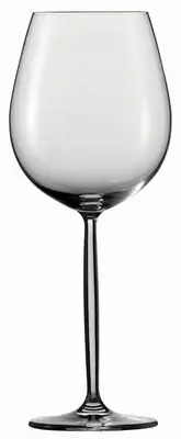 Tritan Crystal Glass Diva Stemware Collection Burgundy Red Wine Glass, 15-1/2...