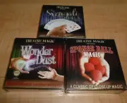 Theatre Magic Tricks - Svengali Deck, Wonder Dust & Sponge Ball Magic - New