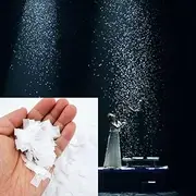 MilesMagic Set of 10 Magic Snowstorm Paper Flakes Stage Party Gimmick Magicians Real Trick, White