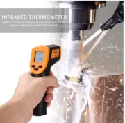 Temperature Gun Non-Contact -50-600℃ Digital Laser Infrared IR Thermometer HW600