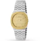 GUCCI 25H YA163502 Gold Quartz Women's Watch New in Box