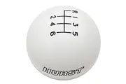 Hurst 6-Speed White Manual Shift Knob Suit for Ford Mustang 2015-2017 M12x1.25