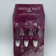 Oneida Oneidacraft Delmar Spoons Stainless Steel Vintage Mocha Tea Coffee Gifts