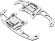For VW For Golf 7 For Polo For Gti For Gti 7.5 For Rline For Mk7 2015 2019 2016 2018 Replacement Payment A Set Steering Wheel Shift Paddles(Siliver)