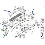 ✨新物✨適用寶馬1系3系X1 E84 E87 E90 E92 E93 空調格上蓋板 雨刮導流板