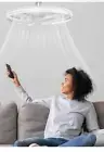 Ceiling Fan W/ Led Lights & Remote - 13 Inch Socket Fan - 2500 Lumen - 4 Speed