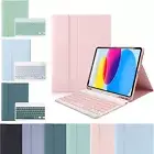 Case With Keyboard For Samsung Galaxy Tab S9 S8 S7 Plus 12.4" SM X810 X800 T970