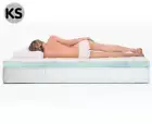 NNEDPE Cool GEL Memory Foam Mattress Topper - King Single